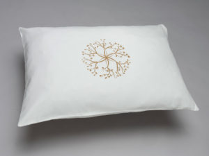 pillow cover case with print of tree crown